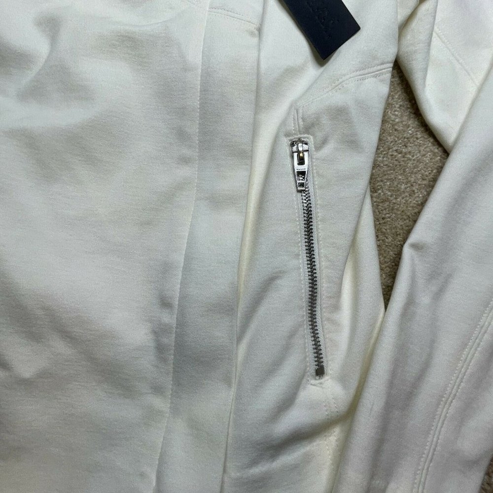 Blank NYC Jacket Small Womens Casual Zipper Moto White Ladies Casual New Classic - Picture 5 of 11